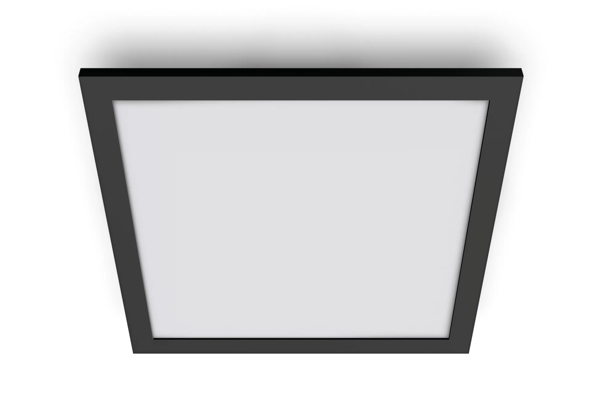 WIZCONNECTED WiZ Deckenpanel 36 W quadratisch - Intelligente Deckenbeleuchtung - WLAN - Schwarz - LED - Metall, Ansicht 3