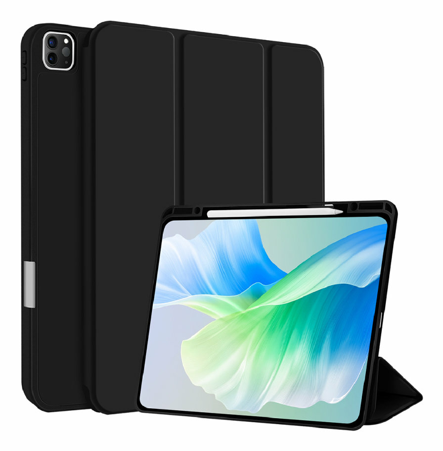 4smarts Flip-Hülle für Tablet - Thermoplastisches Polyurethan (TPU), Ansicht 2