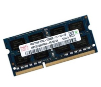 Hynix 4GB 1*4GB 2RX8 PC3L-12800S DDR3-1600MHZ SODIMM (HMT351S6EFR8A-PB) - REFURB