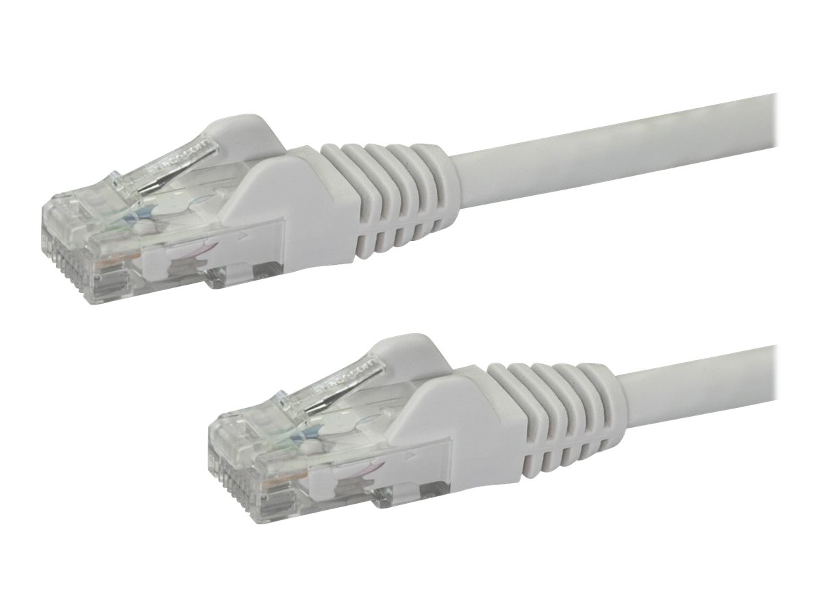 StarTech.com Cat6 Snagless RJ45 Netzwerkkabel - 10m - Weiß - Cat 6 Ethernet UTP Kabel 10 Meter - Patch-Kabel - RJ-45 (M) zu RJ-45 (M)