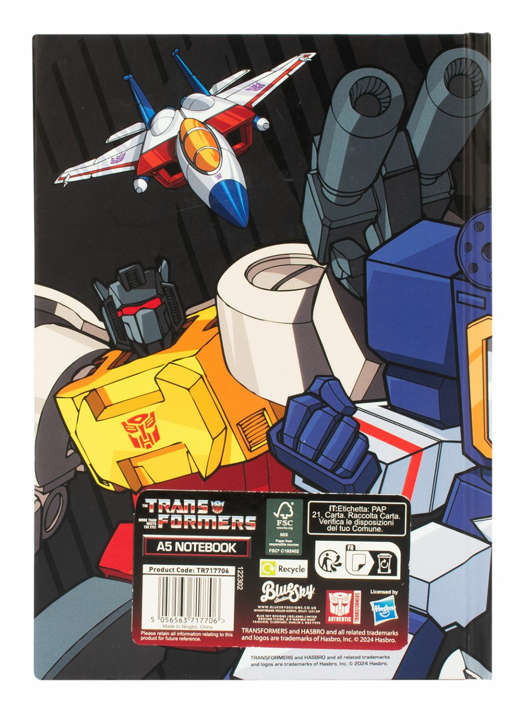 Thumbs Up ! Notizbuch A5 - Transformers, Ansicht 2