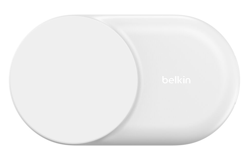 Belkin UltraCharge - Kabelloses Ladegerät - magnetisch, faltbar + AC-Netzteil - 25 Watt - Ultra Fast Charge (USB-C), Ansicht 4