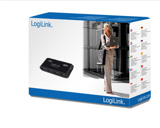 LogiLink USB 3.0 Hub 4-Port - Hub - 4 x SuperSpeed USB 3.0, Ansicht 2