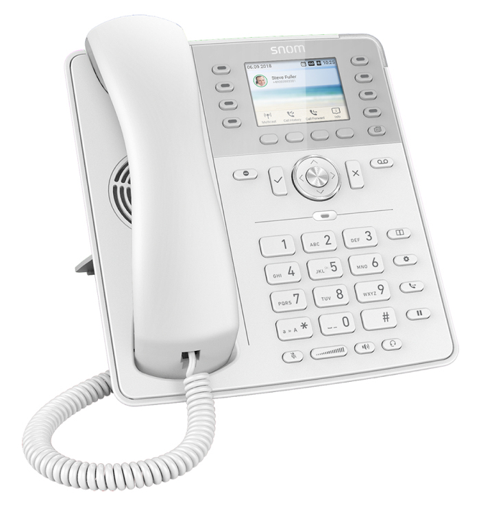 Snom D735 - VoIP-Telefon - dreiweg Anruffunktion, Ansicht 2