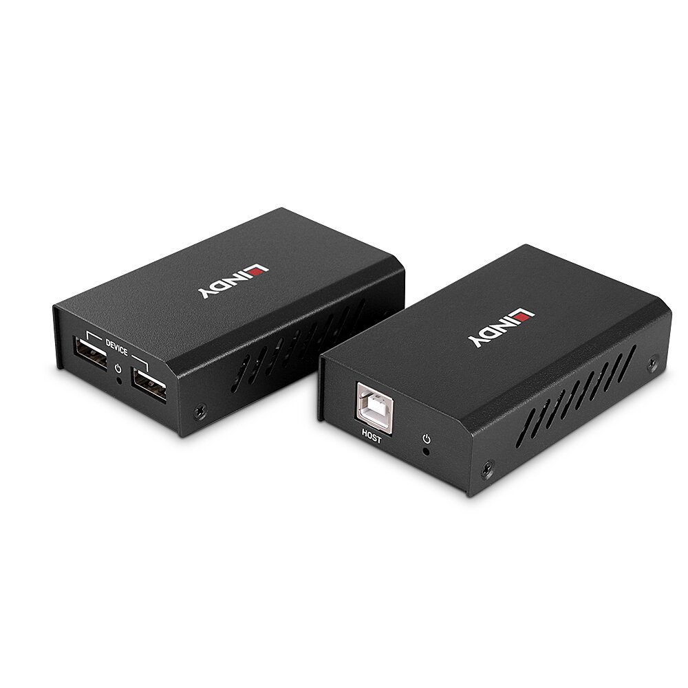 Lindy 100m 2 Port USB 2.0 Cat. 6 Extender - Digital/Daten - Netzwerk, Ansicht 2
