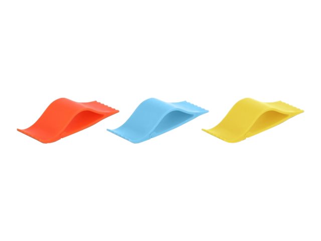 Delock Set Kabelmarker-Clips - Blau Gelb