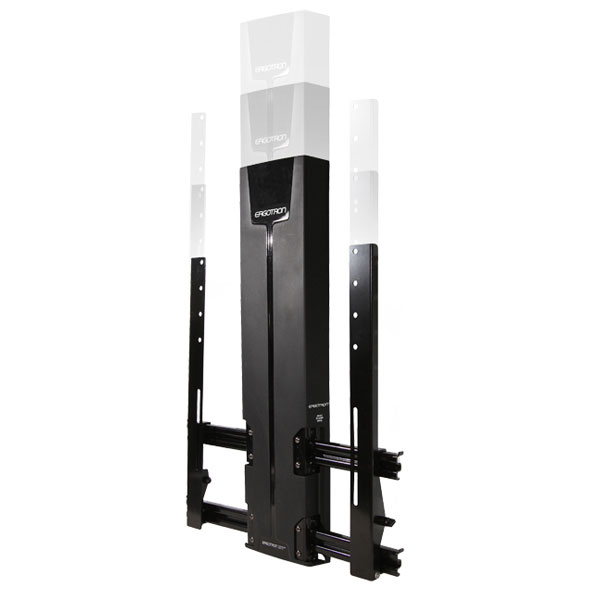 Ergotron Glide Wall Mount - HD - 18 kg - 76,2 cm (30 Zoll) - 152,4 cm (60 Zoll) - 400 x 400 mm - Höhenverstellung, Ansicht 2