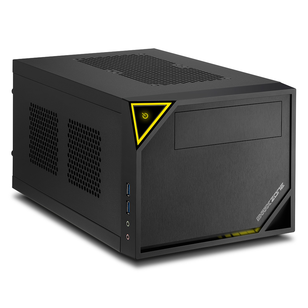 Sharkoon SHARK ZONE C10 - Tower - Mini-ITX - ohne Netzteil (ATX12V / SFX12V), Ansicht 2