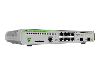 Allied Telesis CentreCOM AT-GS970M10 - Switch - L3 - managed - 8 x 101001000 + 2 x SFP (mini-GBIC)