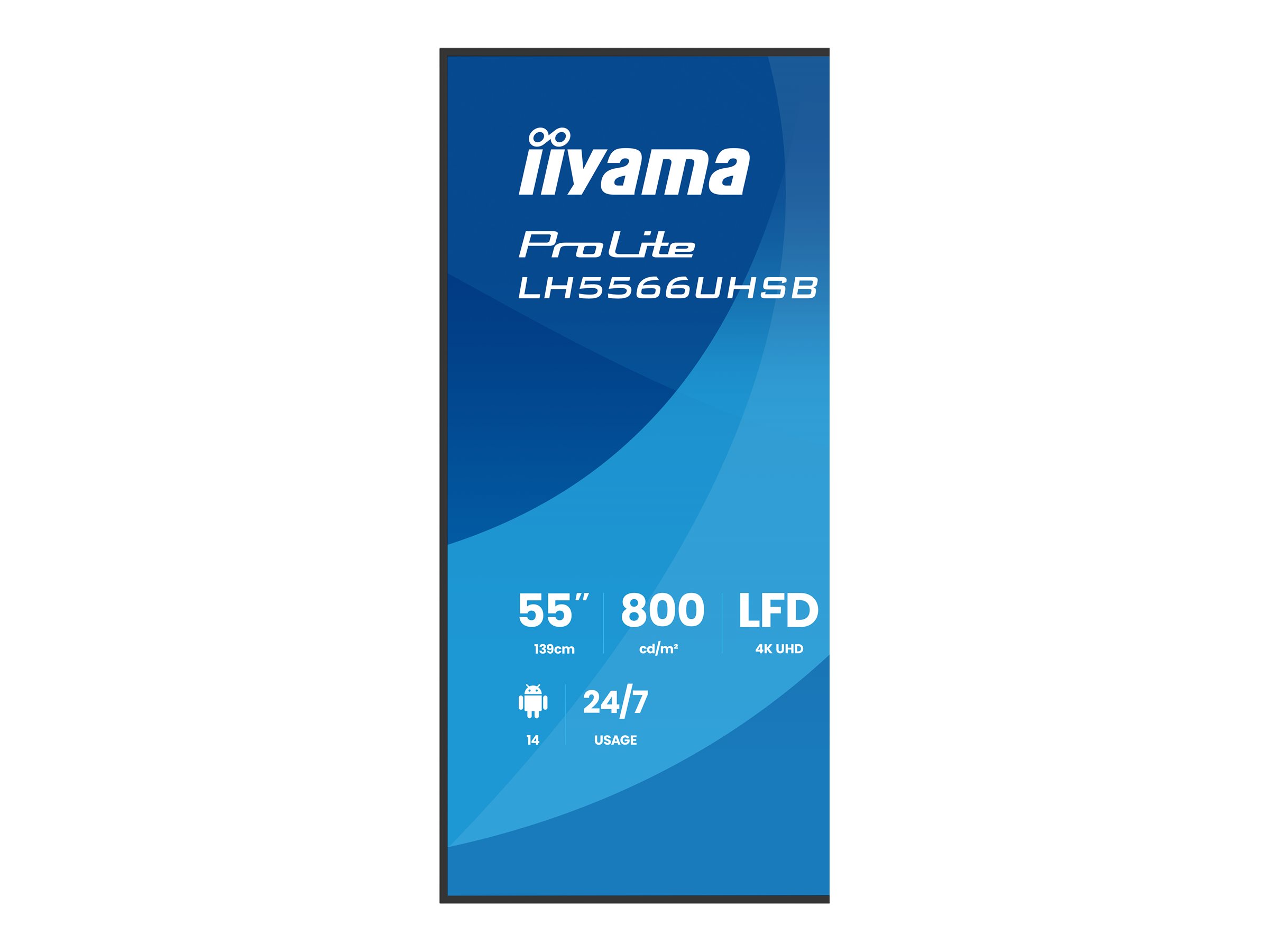Iiyama ProLite LH5566UHSB-B1AG - 139 cm (54.6")