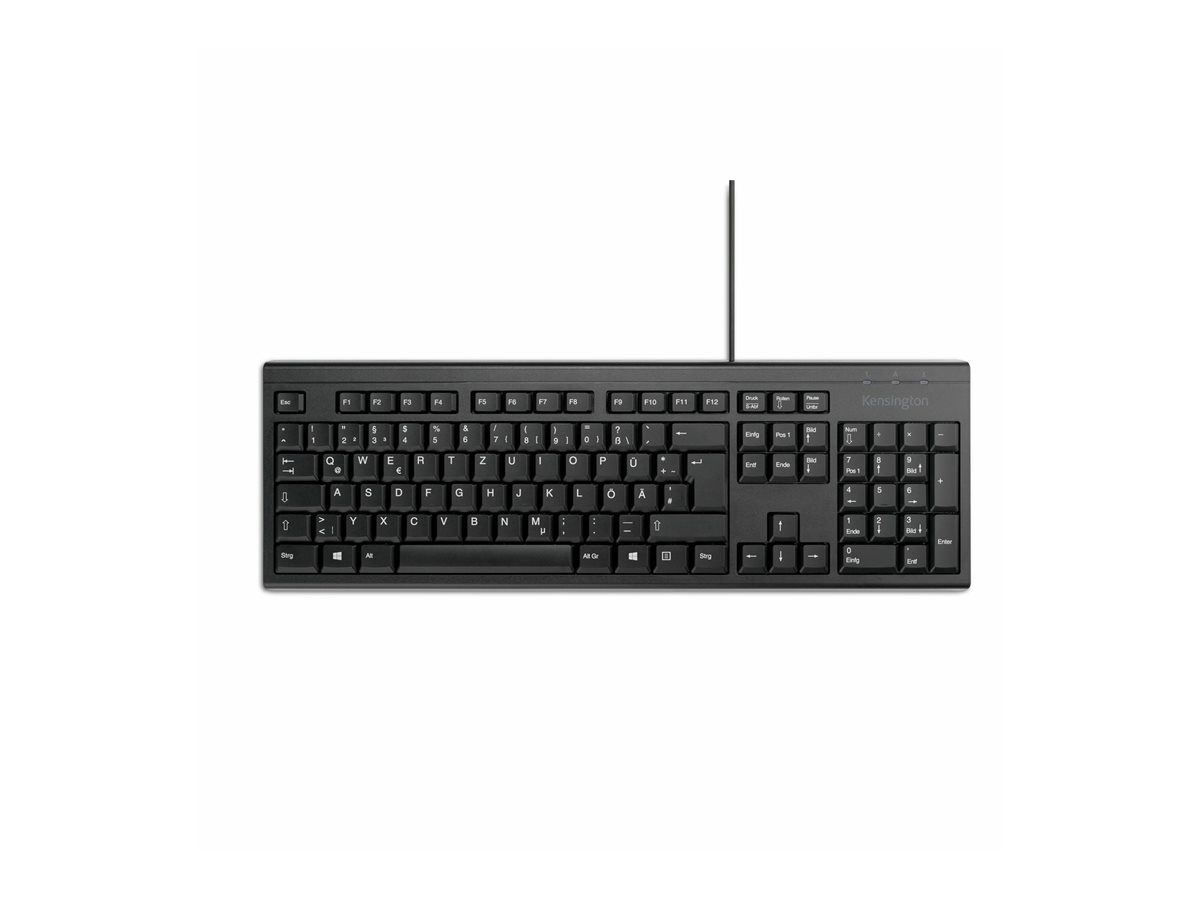 Kensington KB100 EQ - Tastatur - full size - USB