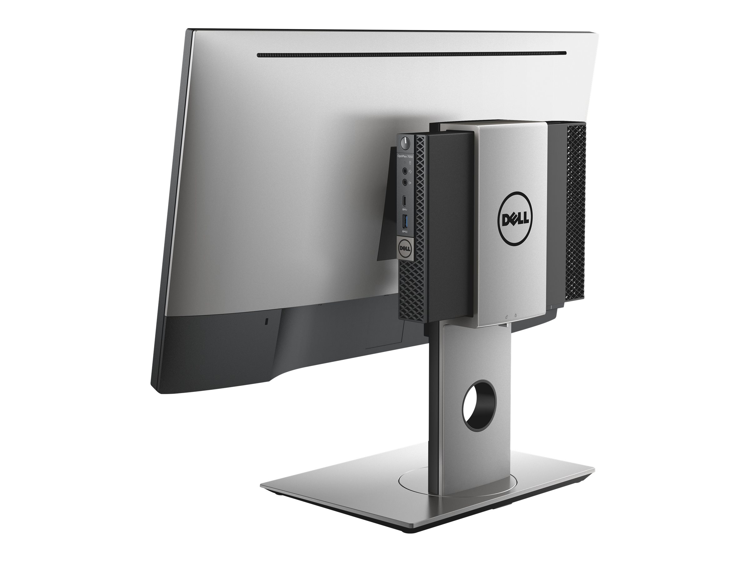Dell Micro Form Factor All-in-One Stand MFS18 - für Monitor / Mini-PC - Bildschirmgröße: 48.3-68.6 cm (19-27), Ansicht 4