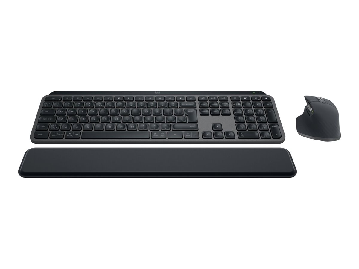 Logitech MX Keys S Combo - Tastatur-und-Maus-Set - TL: Portugiesisch, QWERTY, Ansicht 3