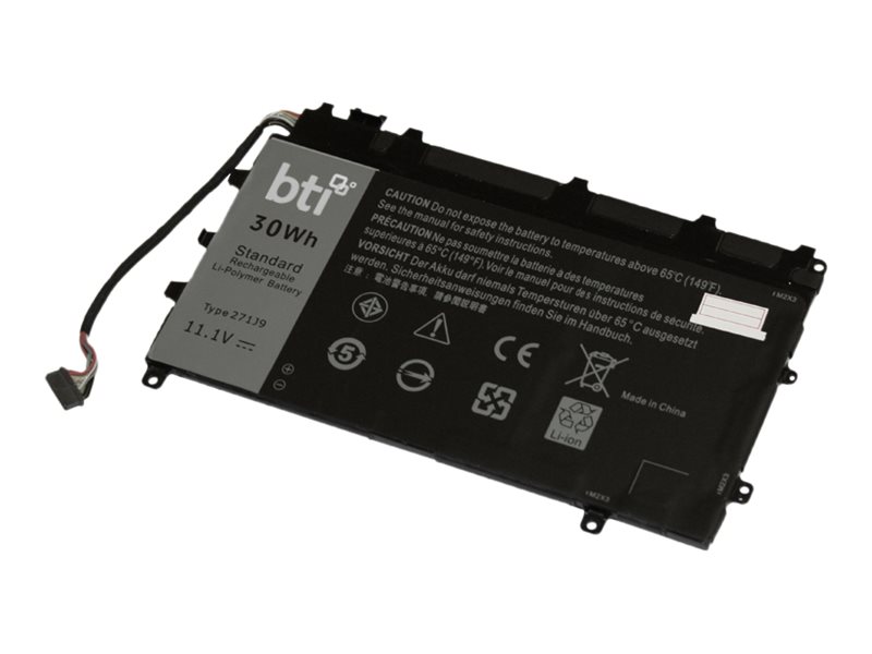 BTI 271J9-BTI - Laptop-Batterie (gleichwertig mit: Dell 271J9 Dell 3WKT0 Dell YX81V Dell GWV47 Dell MN791 Dell 0271J9)