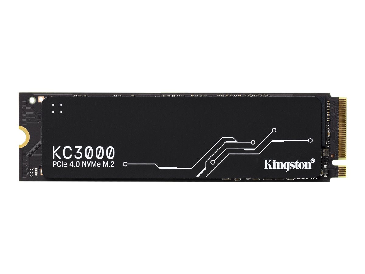 Kingston KC3000 - SSD - 512 GB - intern - M.2 2280 - PCIe 4.0 (NVMe)