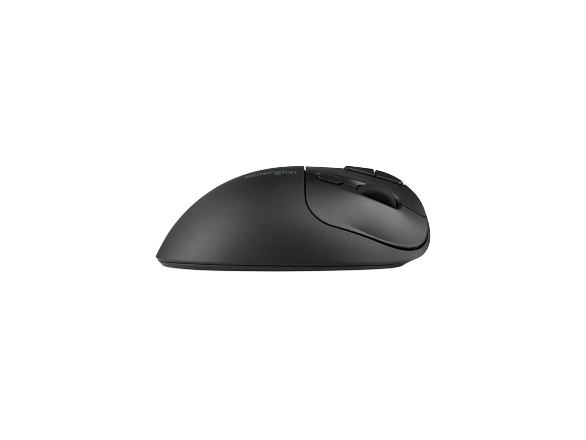 Kensington Pro Fit Ergo TB450 EQ - Trackball - ergonomisch - optisch - 7 Tasten - kabellos - 2.4 GHz Bluetooth - kabelloser Empfänger (USB)