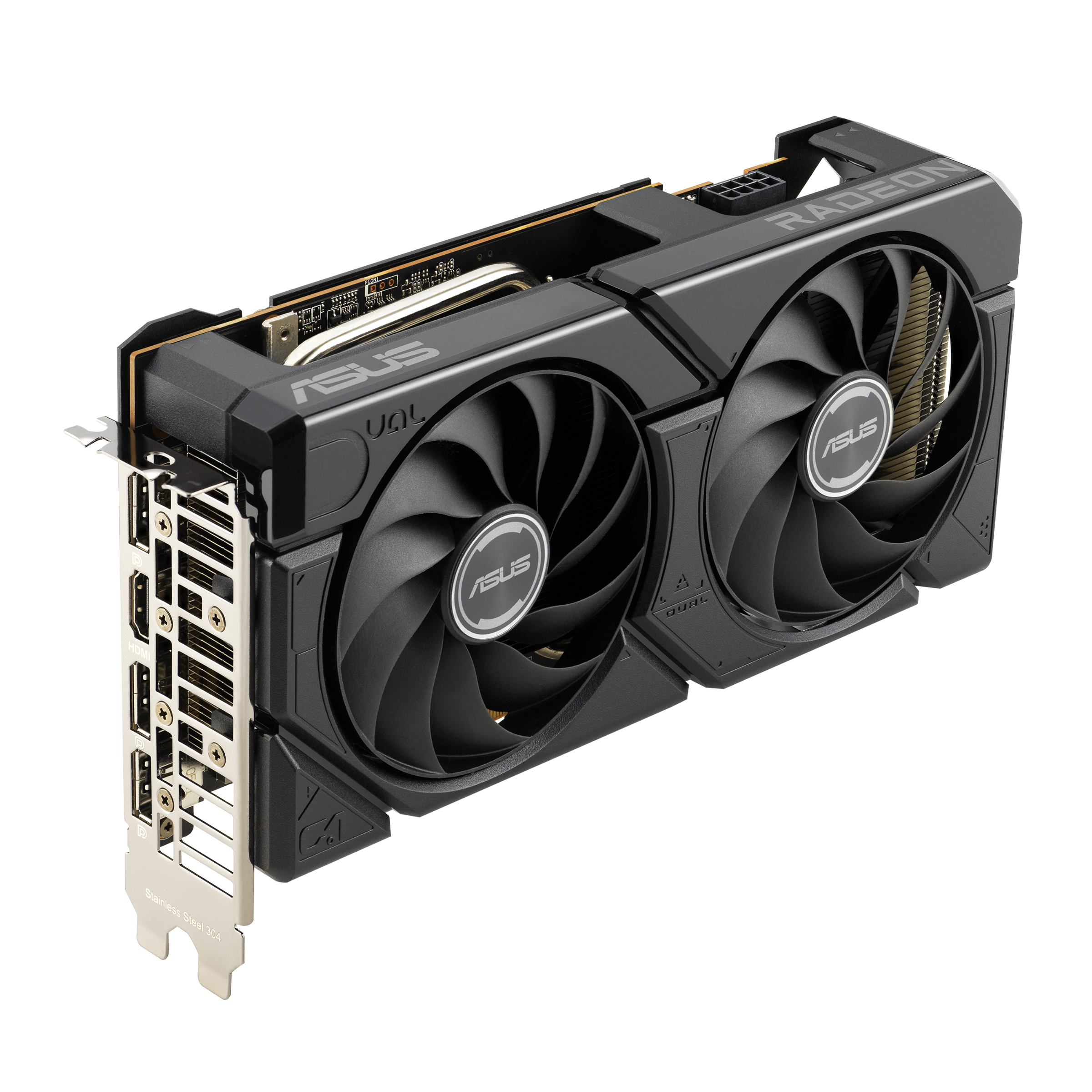 ASUS Dual Radeon RX 7600 EVO 8GB - OC Edition, Ansicht 4