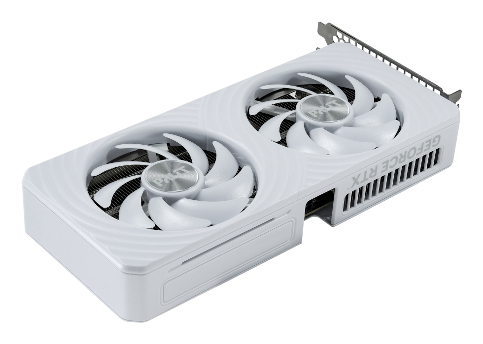 Palit GeForce RTX 5060 White OC 5060 GDDR7 - Grafikkarte - PCI-Express, Ansicht 3