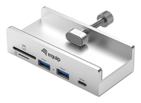 Equip Klemm USB-A3.2-Hub->2xUSB-A/SD/TF/USB-C - Hub - Hub - 5 Gbps
