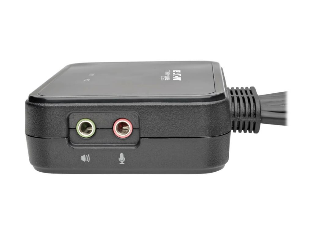 Tripp Eaton Tripp Lite series 2-Port USB/HD Cable KVM Switch with Audio/Video, Cables and USB Peripheral Sharing, Ansicht 2