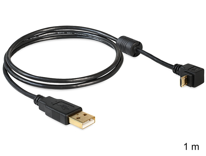 Delock USB-Kabel - USB (M) zu Micro-USB Typ B (M), Ansicht 2