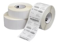 Zebra Z-Select 2000D - Matt - permanenter Gummiklebstoff - beschichtet - perforiert - weiß - 50.8 x 76.2 mm 16440 Etikett(en) (12 Rolle(n)