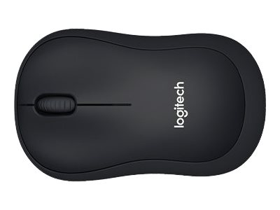 Logitech B220 Silent - Maus - optisch - 3 Tasten - kabellos - 2.4 GHz - kabelloser Empfänger (USB)