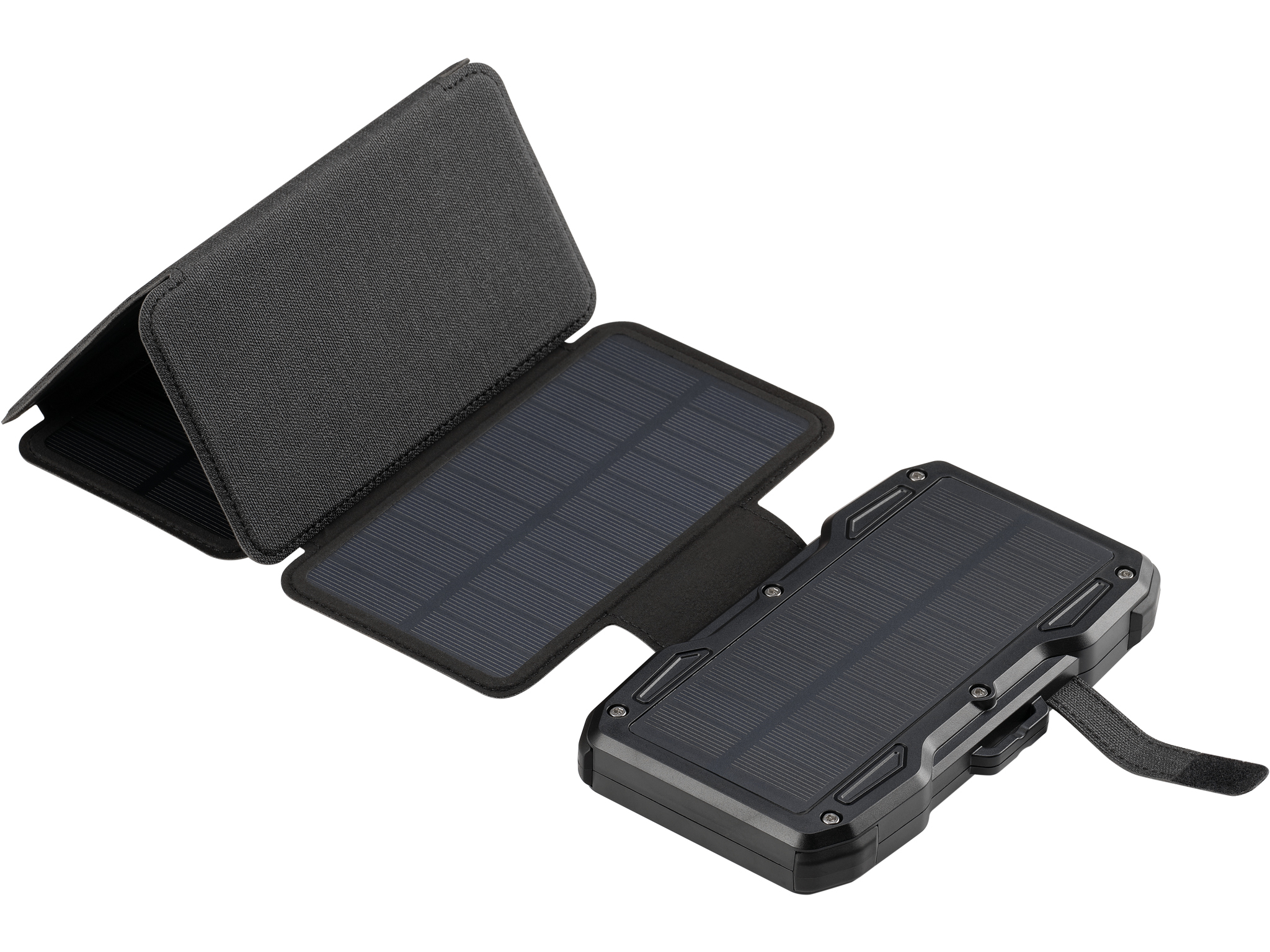 SANDBERG Solar PowerBank - Kabelloses Ladepad / Solar-Powerbank - 5-panel - 10000 mAh - 37 Wh - 22.5 Watt - 1.67 A, Ansicht 4