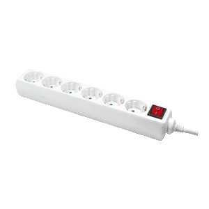 LogiLink Steckdosenleiste - Wechselstrom 250 V, Ansicht 2