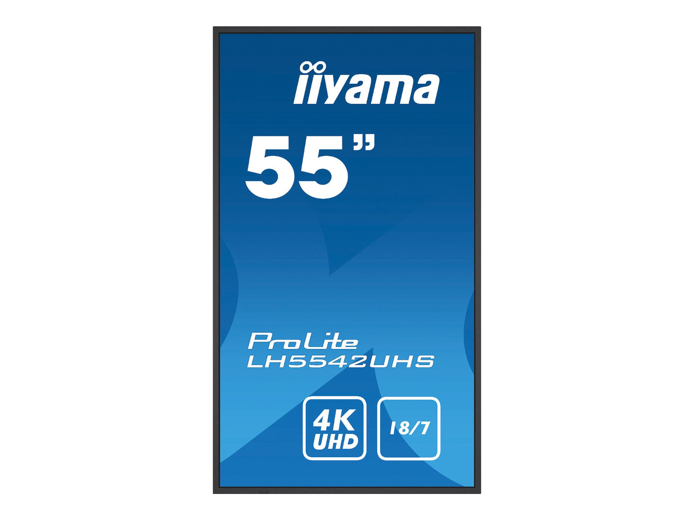 iiyama ProLite LH5542UHS-B3, Android, 139cm (55 Zoll), 4K, schwarz, Android