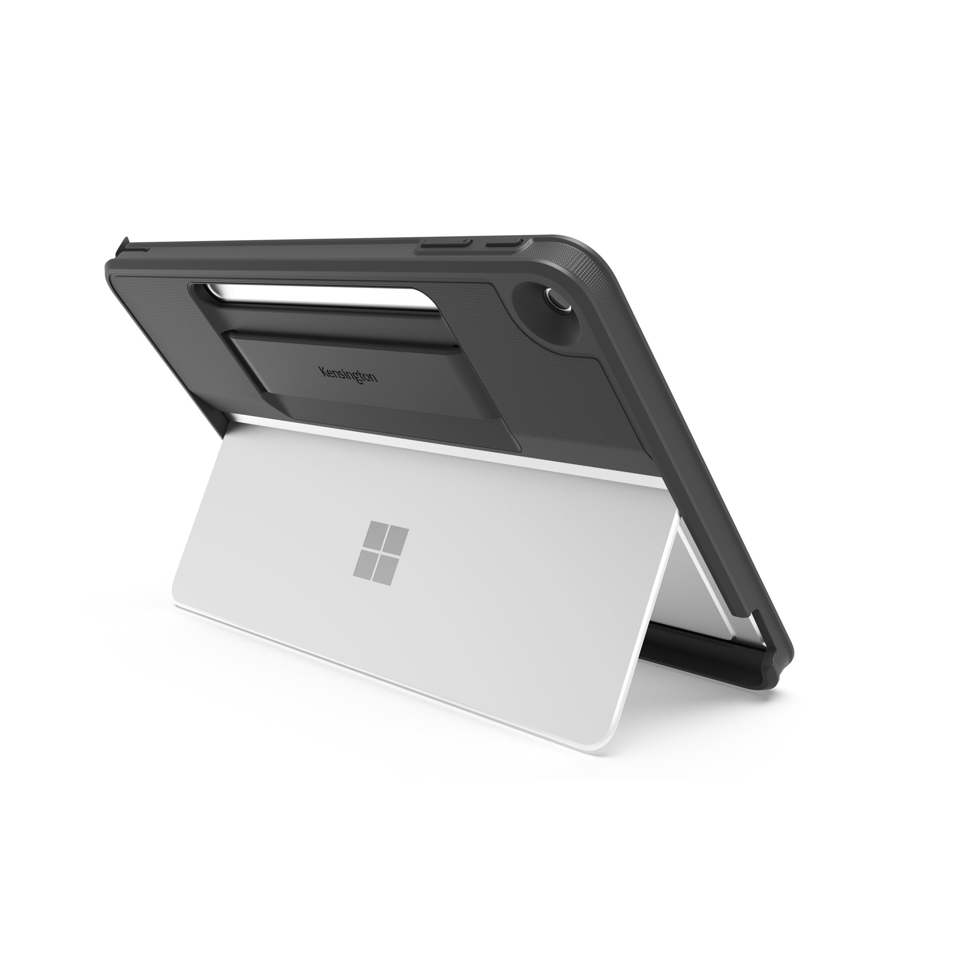 Kensington BlackBelt EQ - Hintere Abdeckung für Tablet - widerstandsfähig - Polycarbonat, ABS-Kunststoff, (TPE), Ansicht 2