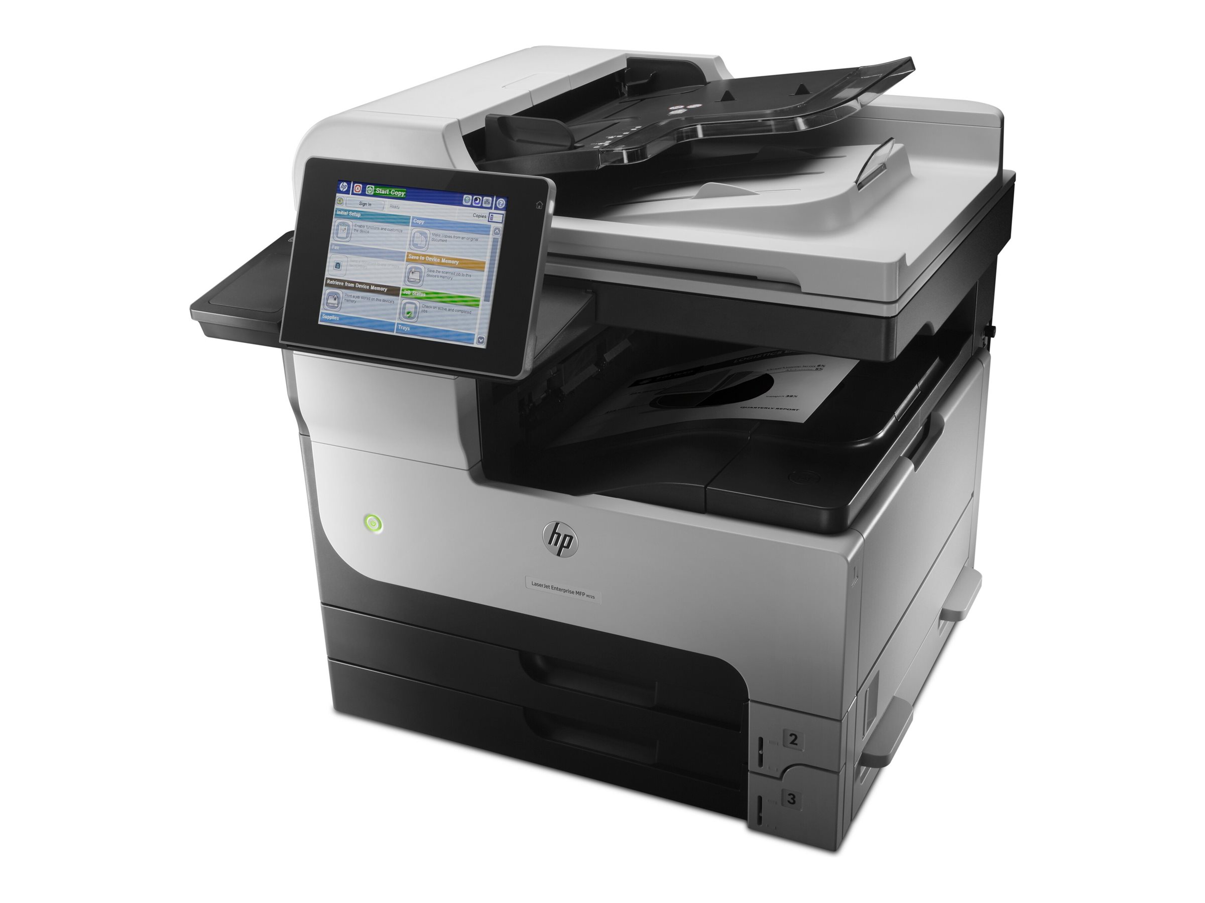 HP LaserJet Enterprise MFP M725dn - Multifunktionsdrucker - s/w - Laser - A3 (297 x 420 mm)