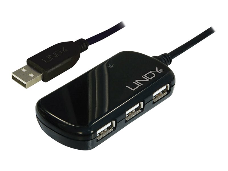 Lindy USB 2.0 Active Extension Pro 4 Port Hub, Ansicht 4