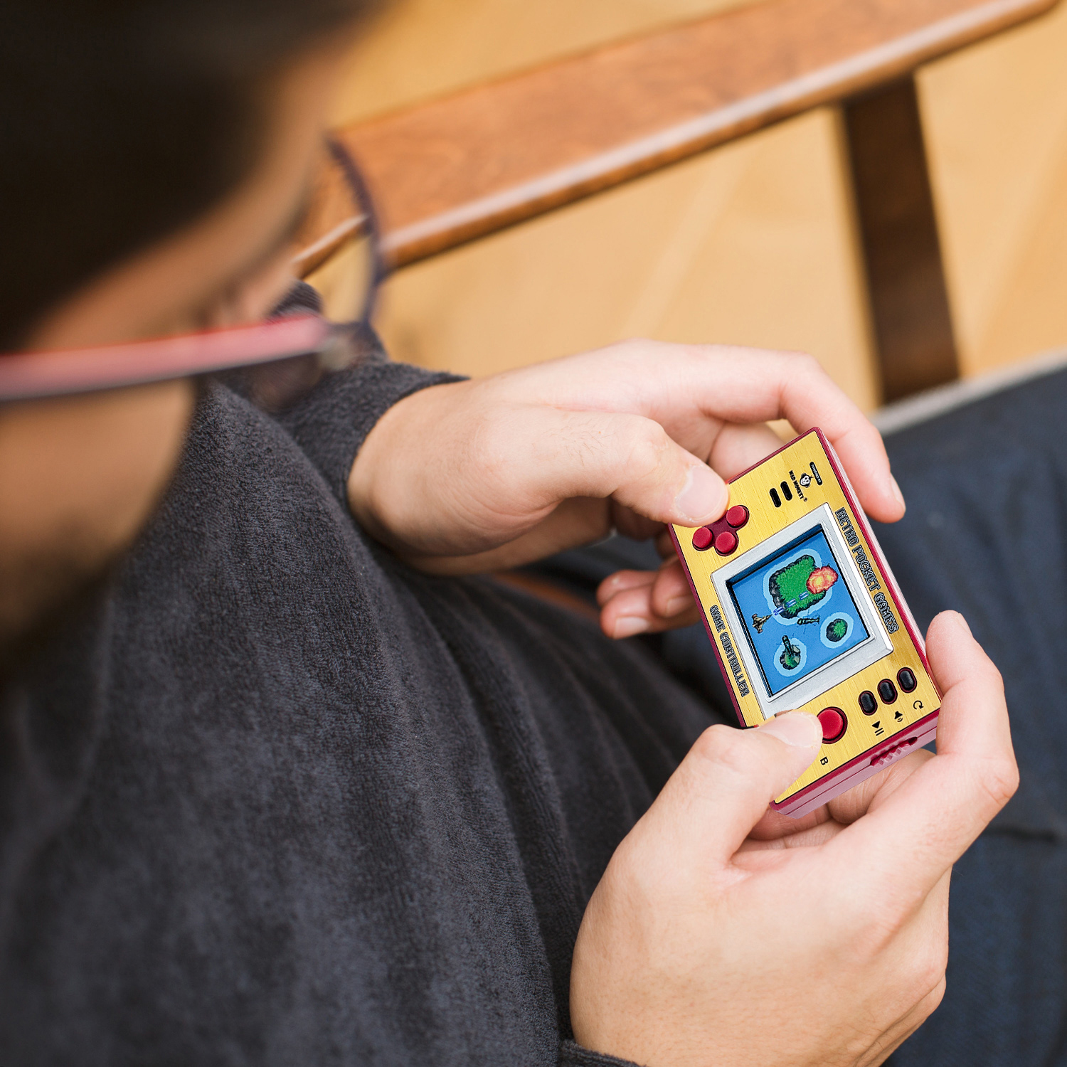 Thumbs Up Retro Pocket Games with LCD screen, Ansicht 2