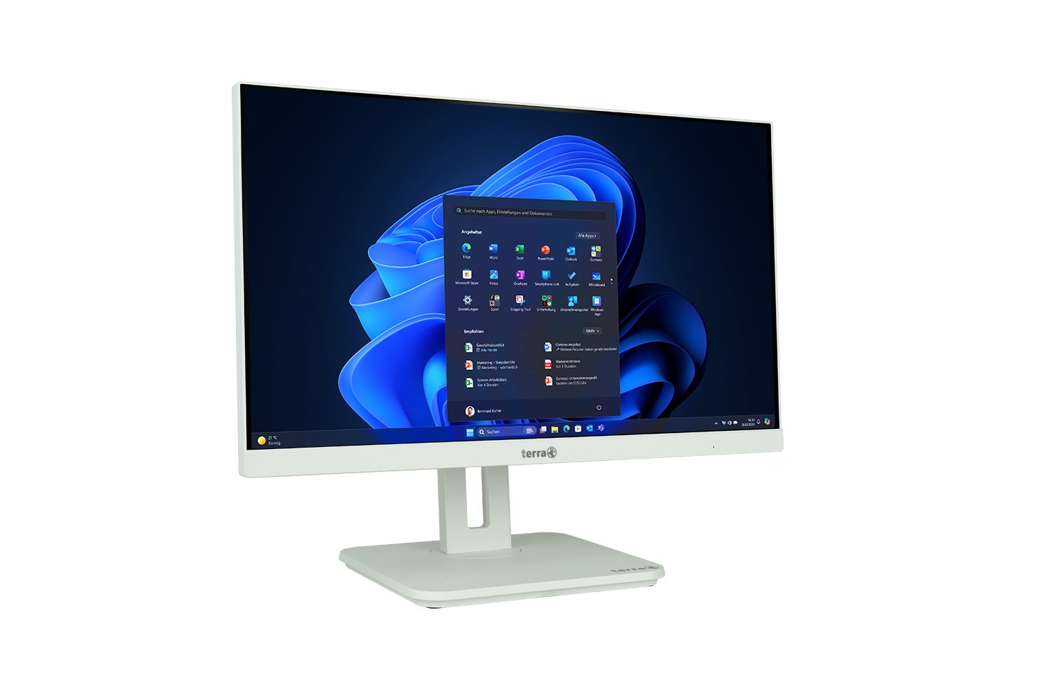 TERRA 2410HA - All-in-One (Komplettlösung) - Core i5 i5-14400 - RAM 16 GB - SSD 500 GB - UHD Graphics 730 - Wi-Fi 6, 1GbE - WLAN: Bluetooth 5.1, 802.11a/b/g/n/ac/ax - Win 11 Pro - Monitor: LED 60.5 cm (23.8")