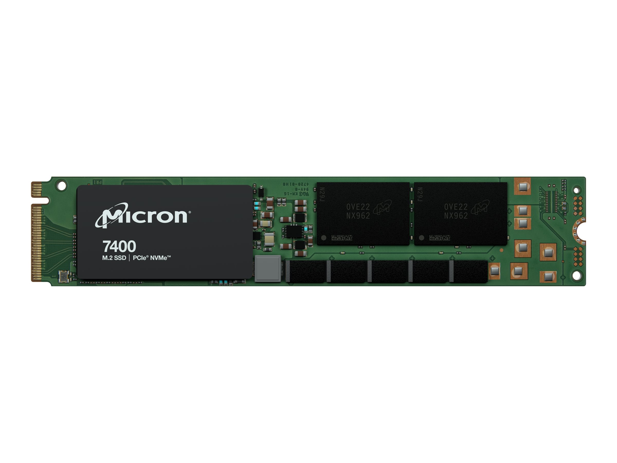 Micron 7400 PRO - SSD - 1.92 TB - intern - M.2 22110 - PCIe 4.0 (NVMe)