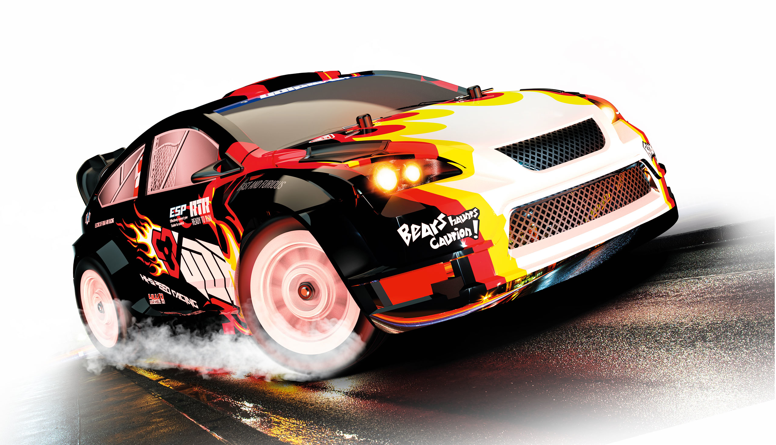 Amewi FR16 Rallye Drift Fahrzeug - Rallyeauto - 1:16 - 14 Jahr(e) - 1200 mAh - 600 g, Ansicht 3