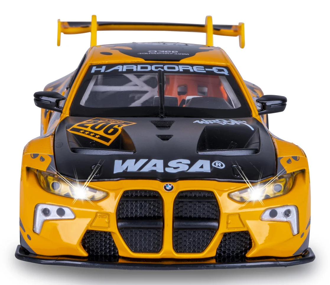 JAMARA BMW M4 GT3, Auto, 3 Jahr(e), LR44, Schwarz, Gelb - Jamara BMW M4 GT3. Produkttyp: Auto, Ansicht 4