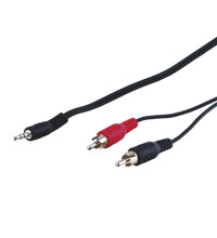 goobay Audiokabel 1.5m Sort