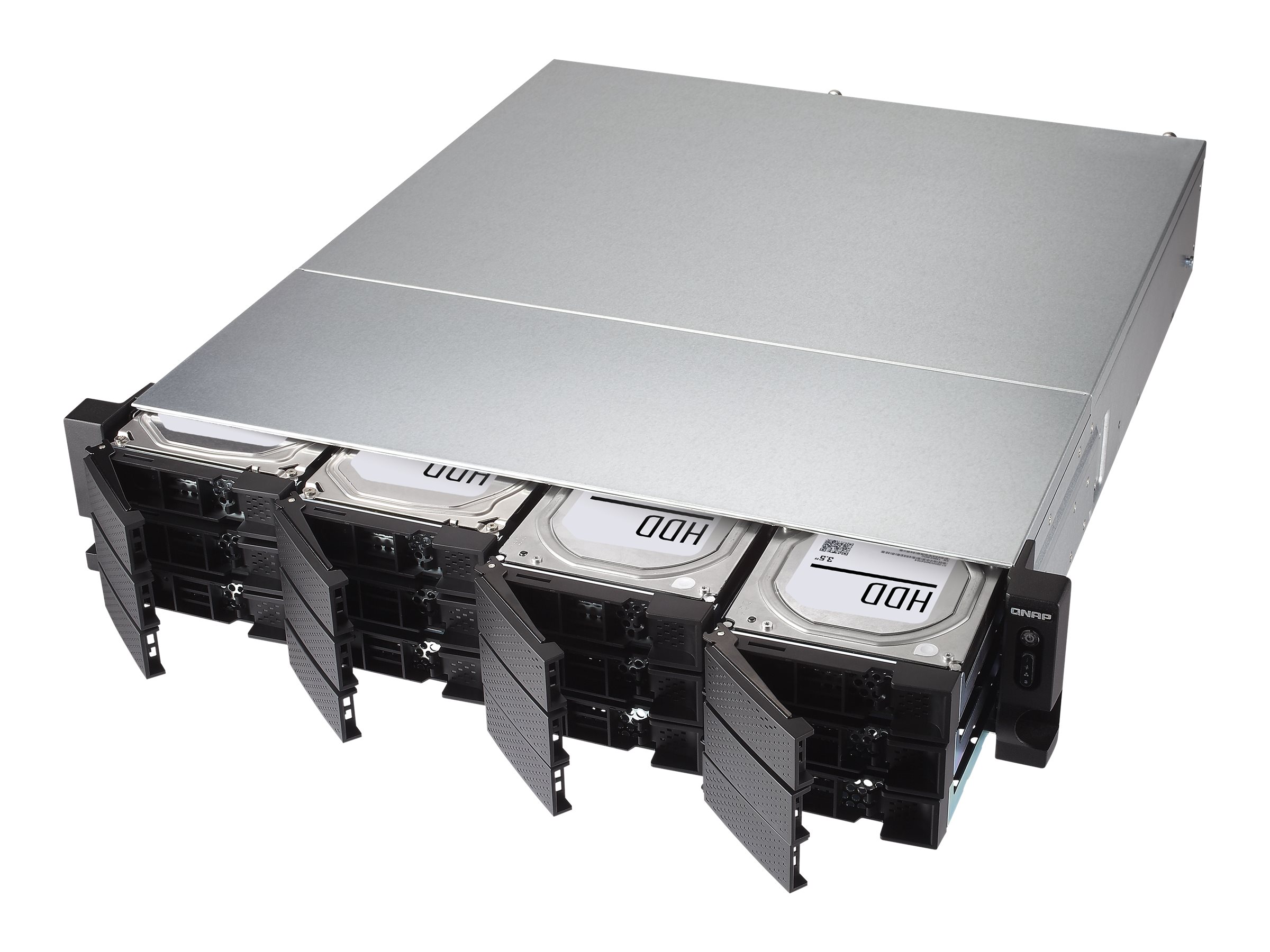 QNAP TS-1283XU-RP - NAS-Server - 12 Schächte - Rack - einbaufähig - SATA 6Gb/s