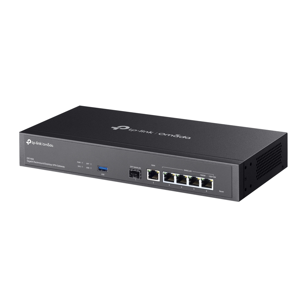 TP-LINK Omada ER7406 V1 - - Router - 4-Port-Switch, Ansicht 3