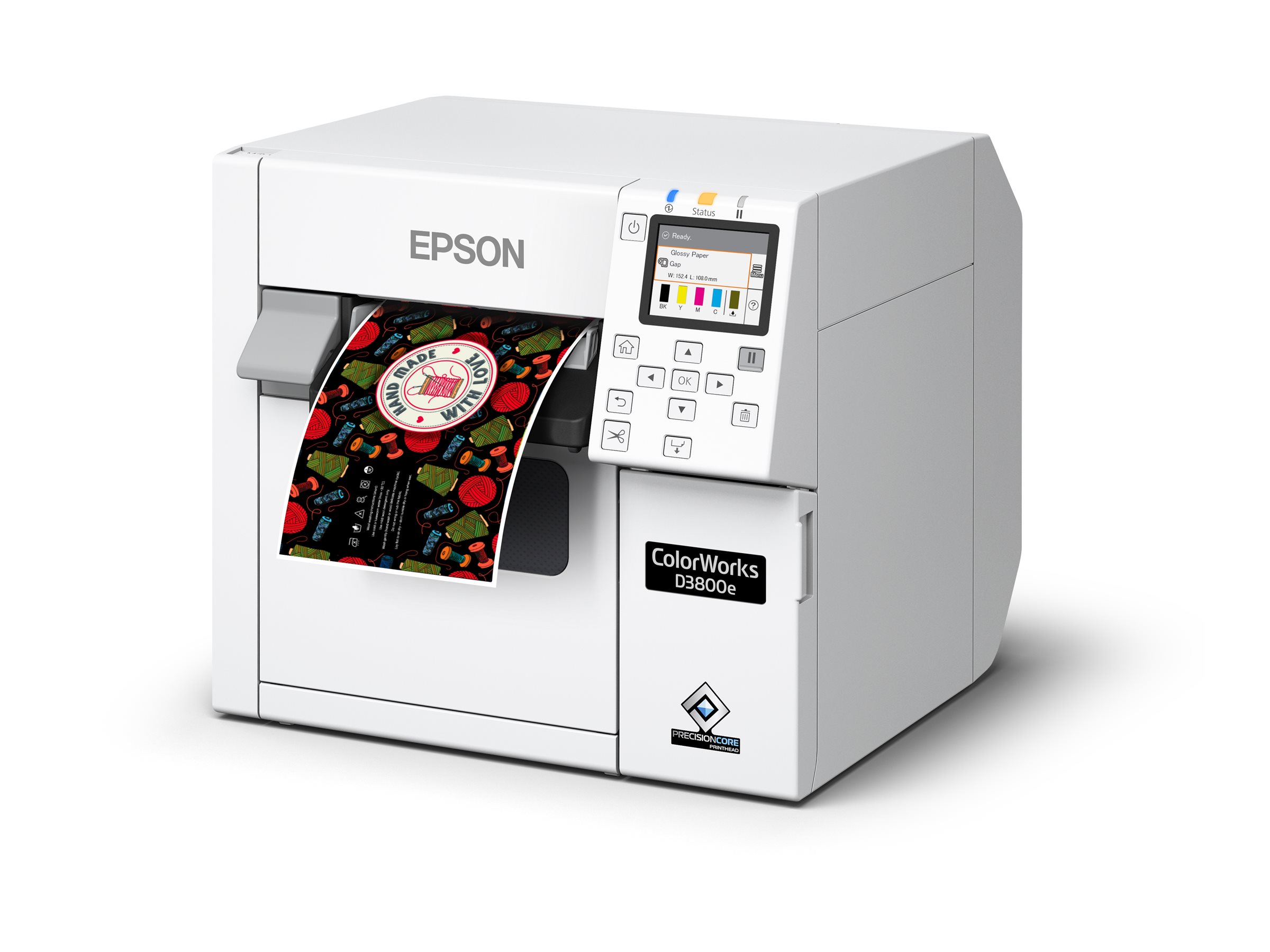 Epson ColorWorks D3800e - Etikettendrucker - Farbe - Tintenstrahl - Rolle (10,8 cm)