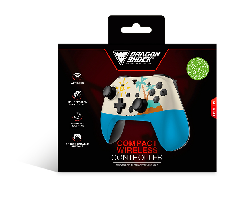 DragonShock Controller Poptop Wireless The Island Switch, Ansicht 2