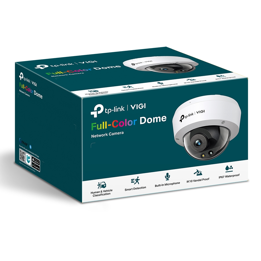 TP-LINK VIGI C240 V1 - Netzwerk-Überwachungskamera - schwenken / neigen - Kuppel - vandalismusresistent/wasserfest, Ansicht 3
