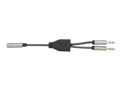 Manhattan Headset Adapter Cable with Stereo Audio