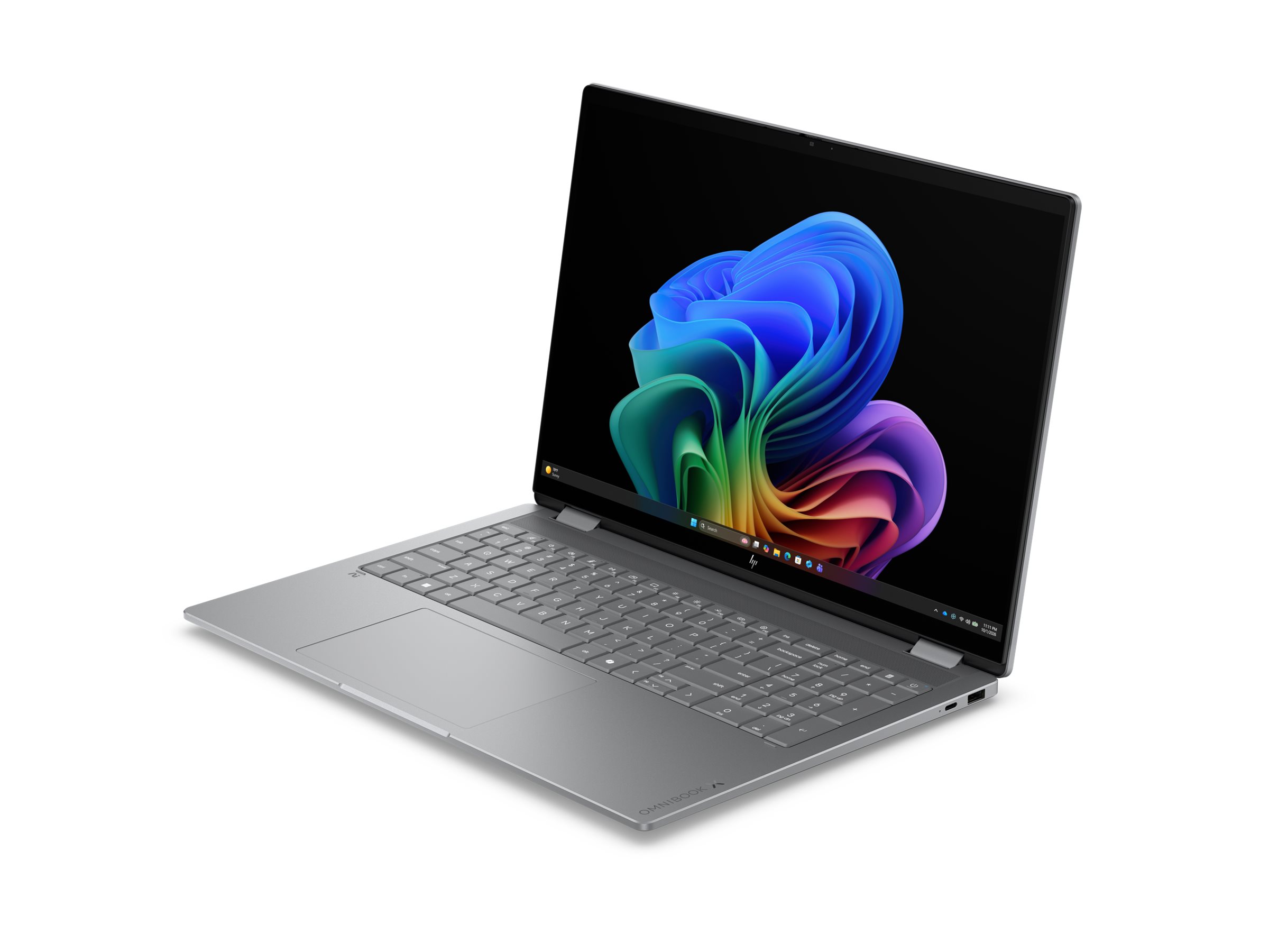 HP OmniBook X Flip Next Gen Laptop 16-cc0074ng - Flip-Design - AMD Ryzen AI 7 450 - Win 11 Home - Radeon 860M - 32 GB RAM - 1 TB SSD NVMe - 40.6 cm (16")