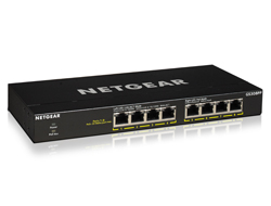 Netgear GS308PP - Switch - unmanaged - 8 x 10/100/1000 (PoE+)