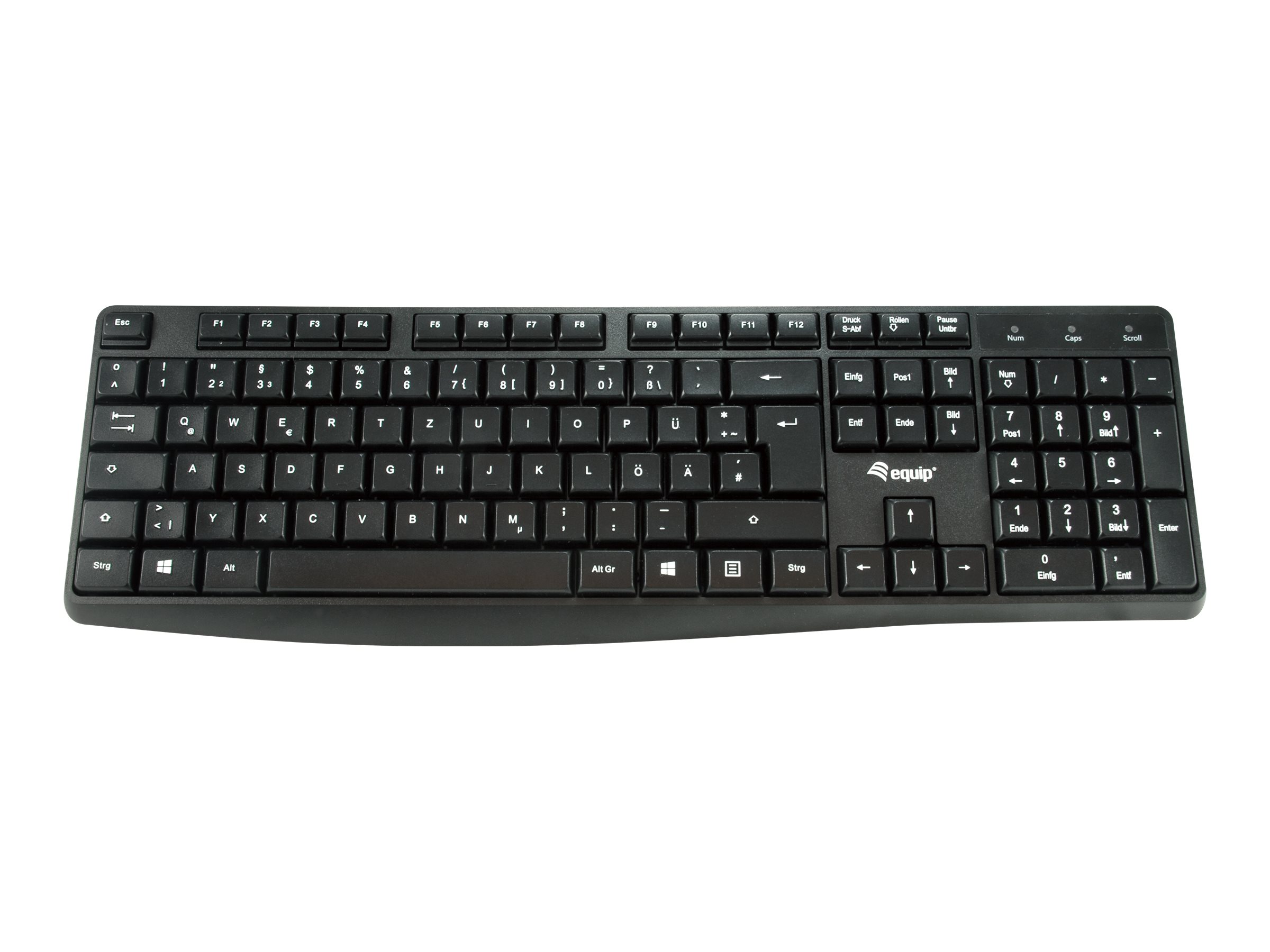 Equip Life - Tastatur - USB - Deutsch