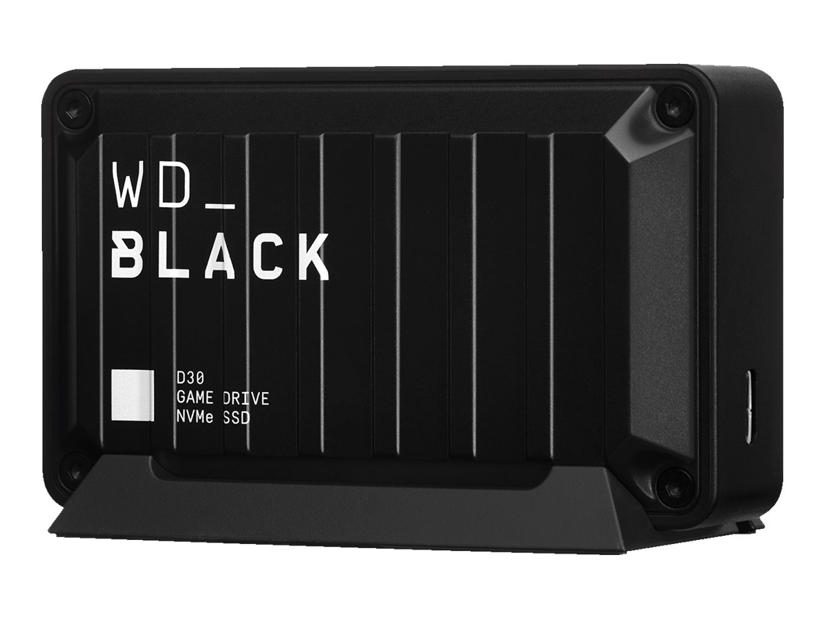 WD_BLACK D30 WDBATL0010BBK - SSD - 1 TB - extern (tragbar) - USB 3.0 (USB-C Steckverbinder) - Schwarz