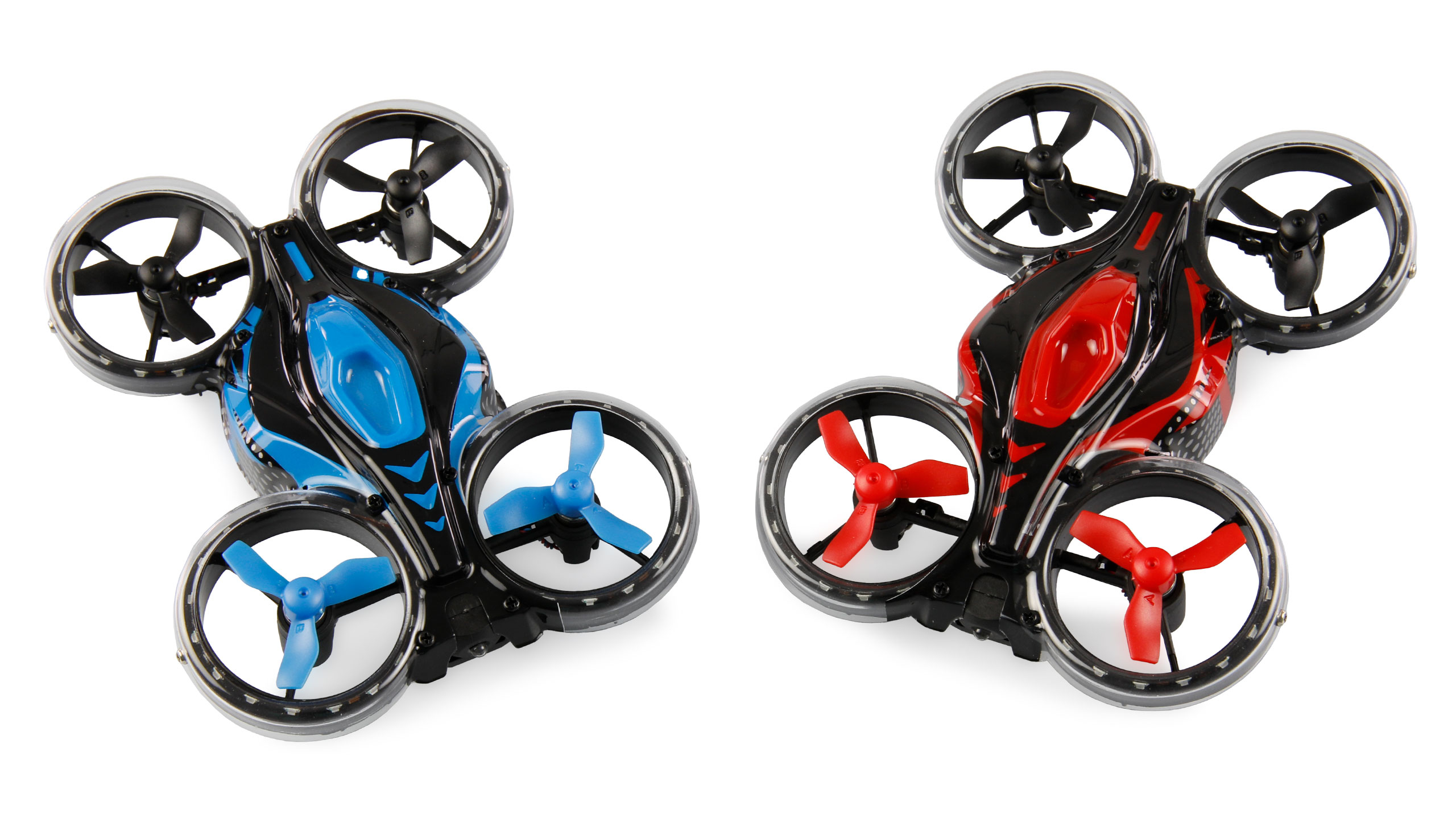 Amewi Fight Star Battle Drone Set RtF rot & blau, Ansicht 4